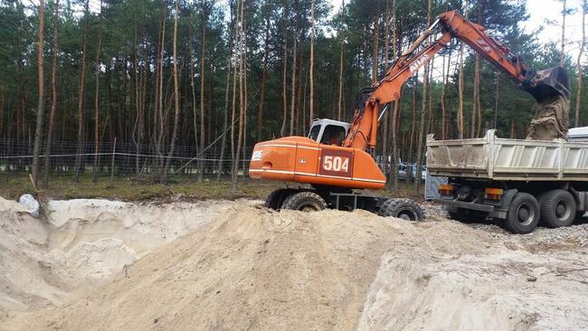 Żółty piasek do piaskownicy Warszawa Otwock Wiązowna Glina