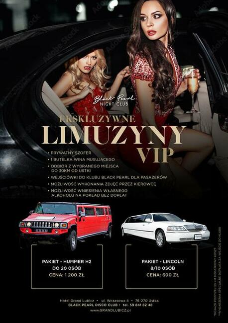 limuzyny ustka rowy hummer limo