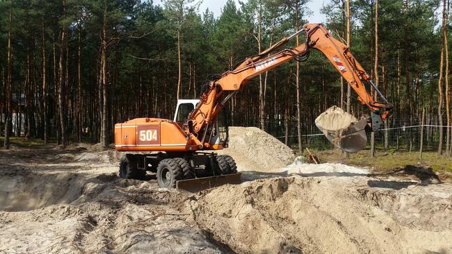 Piach piasek rzeczny płukany do miksokreta do murowania