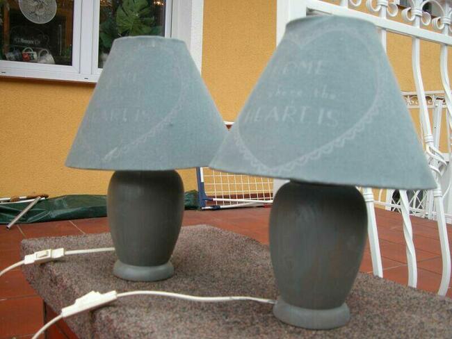 drewniane lampy lampki