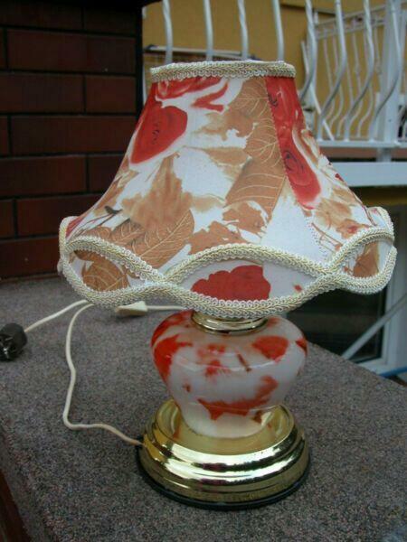 lampa - lampka z abażurem