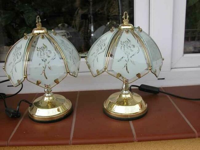 lampki/ lampy z szybkami