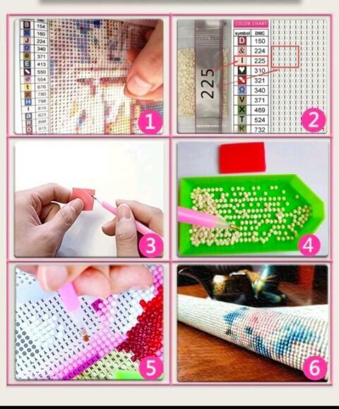 DIAMENTY DIAMENCIKI KWADRATOWE DO HAFTU DIAMENTOWEGO NOWE PA