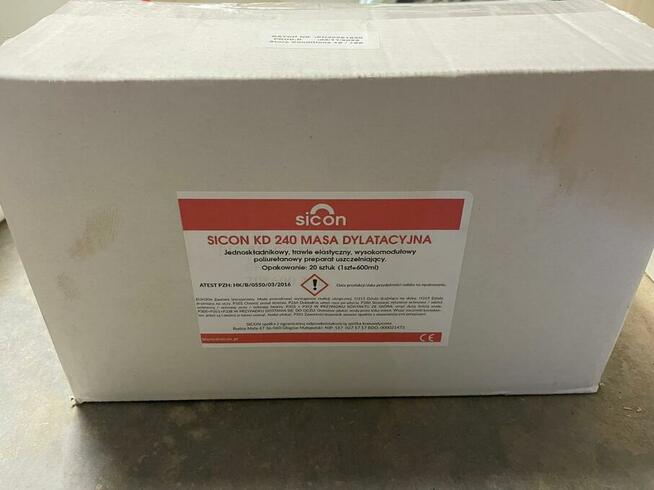 Poliuretanowa masa dylatacyjna Szara SICON KD240