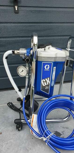 Agregat malarski Wypożyczalnia Graco GX21 Wynajem Wejherowo