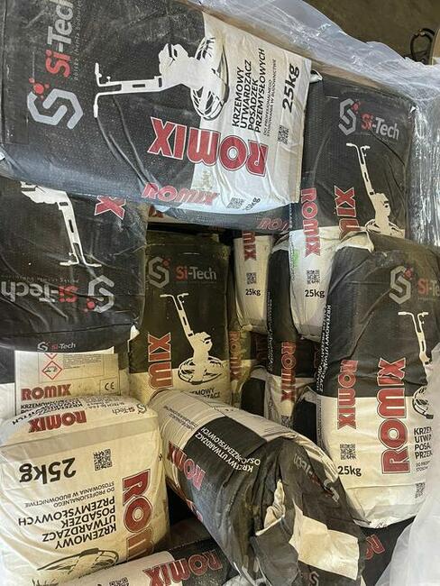 Posypka utwardzająca do betonu ROMIX jasnoszary A