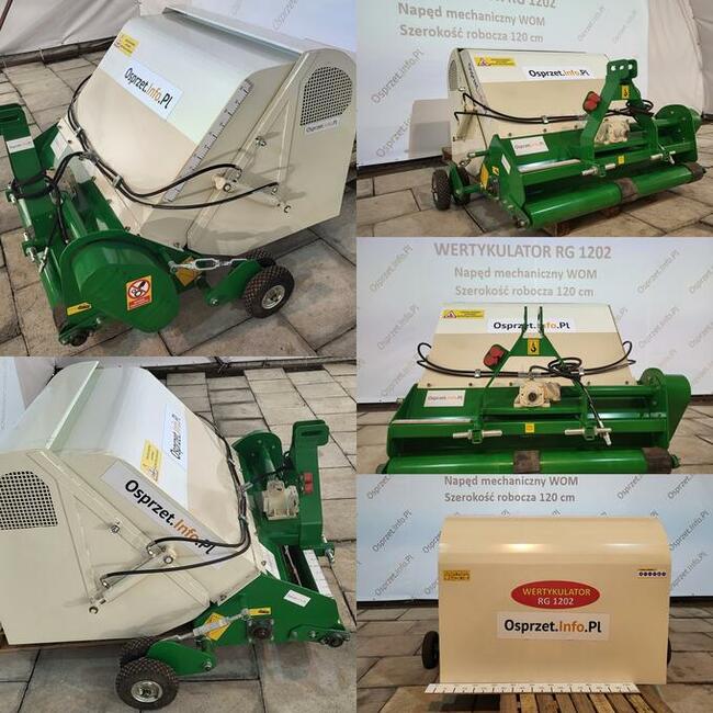 WERTYKULATOR – AREATOR – RG1200 NAPĘD MECHANICZNY WOM