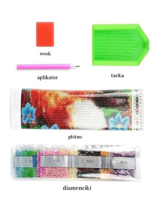 HAFT DIAMENTOWY MOZAIKA DIAMENTOWA DIAMENTY NOWY DO WYKONANI