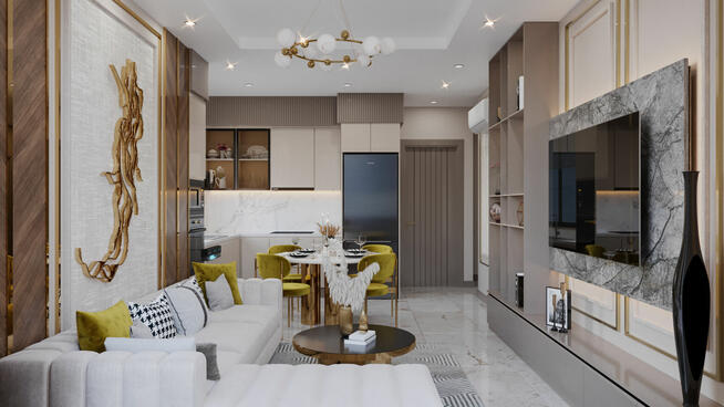 Alanya, nowy kompleks 150 metrów od plaży Kleopatry - Turcja