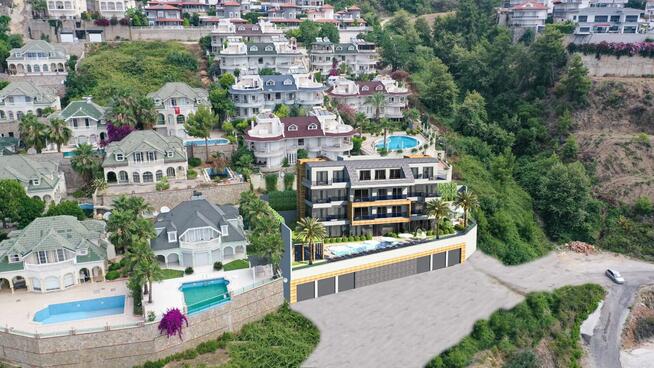 Mieszkania z widokiem na morze w Alanyi - Turcja