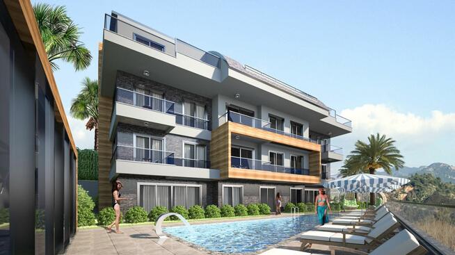 Mieszkania z widokiem na morze w Alanyi - Turcja