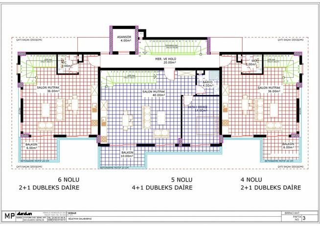 Mieszkania z widokiem na morze w Alanyi - Turcja