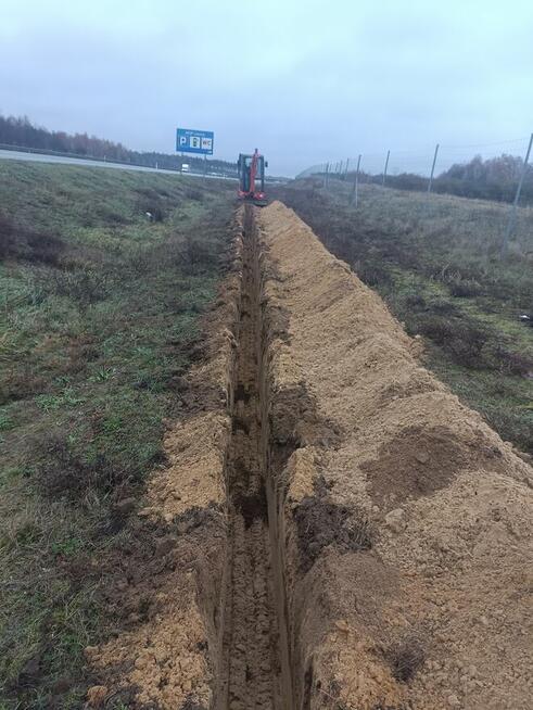 Usługi koparkami ,transport ,wyburzenia budynku