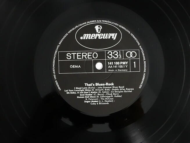 Album dwupłytowy Various – Thats Blues-Rock 2x Winyl LP 196