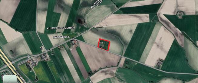 Działka Siedliskowa Budowlana 4990 m2 77m x 65m (0,5 ha)