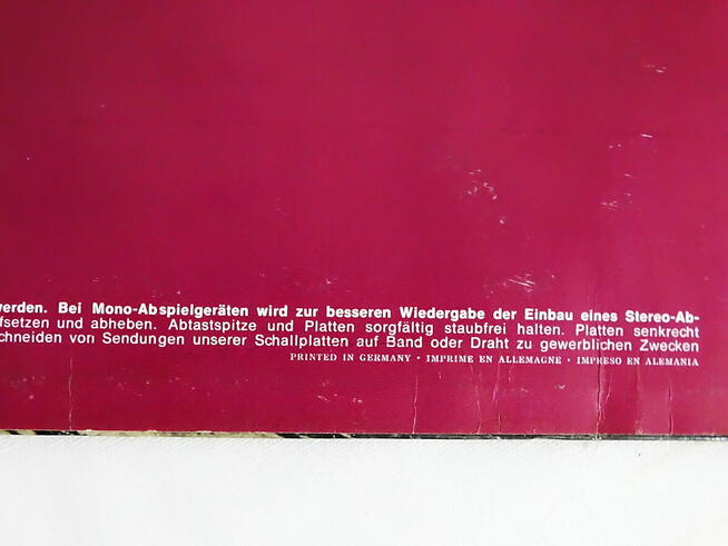 DEEP PURPLE – DEEP PURPLE LP WINYL 1969 R. LABEL : HARVEST –