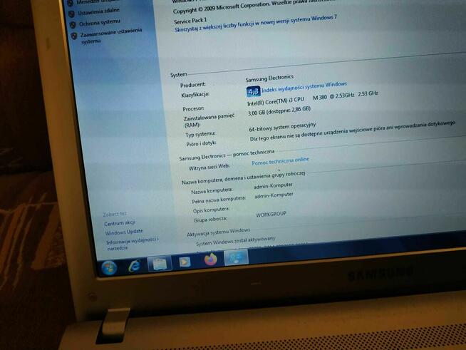 laptop Samsung RV511