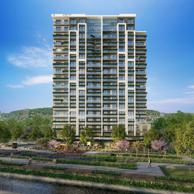 Apartamenty w kompleksie pierwszej klasy w Maslak w Stambule