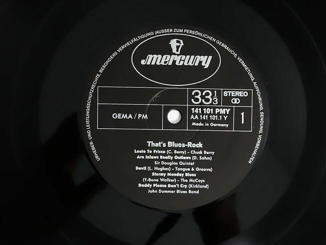 Album dwupłytowy Various – Thats Blues-Rock 2x Winyl LP 196