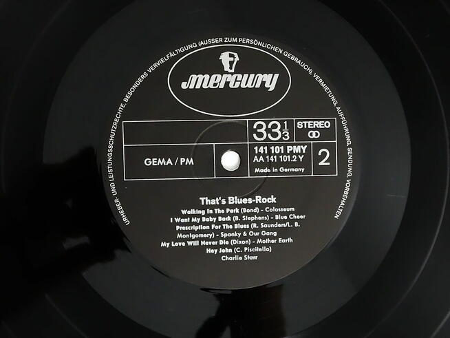 Album dwupłytowy Various – Thats Blues-Rock 2x Winyl LP 196