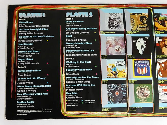 Album dwupłytowy Various – Thats Blues-Rock 2x Winyl LP 196