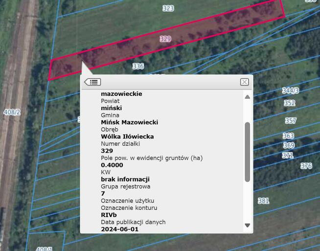 Sprzedam kompleks działek rolno -budowlanych z siedliskiem