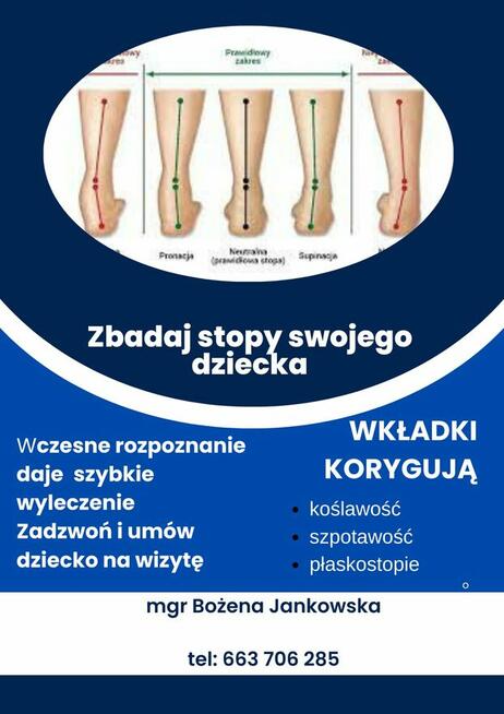 Wkładki ortopedyczne