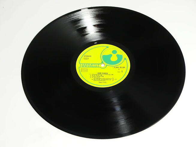 DEEP PURPLE – DEEP PURPLE LP WINYL 1969 R. LABEL : HARVEST –