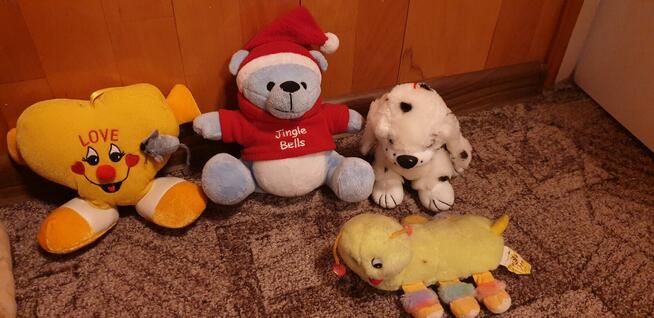 Pluszaki, maskotki z lat 90-tych (14 sztuk)