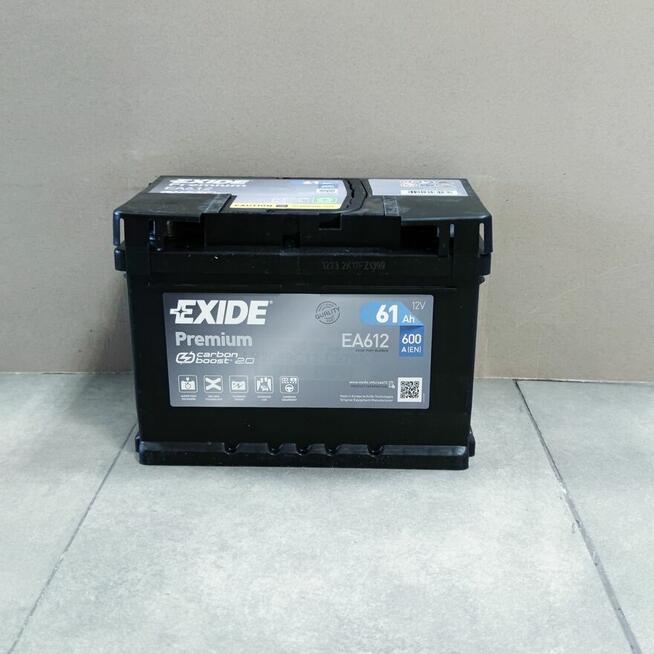 Akumulator 61Ah 600A EXIDE Premium