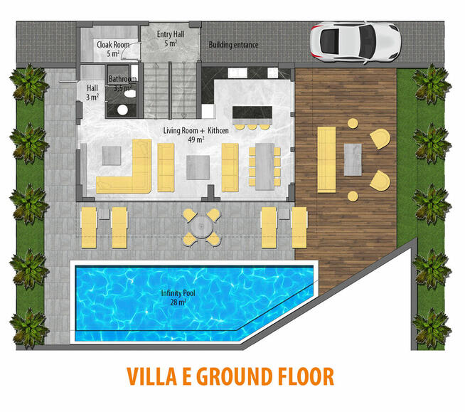 Kompleks willi w dzielnicy Tepe w Alanyi TURCJA