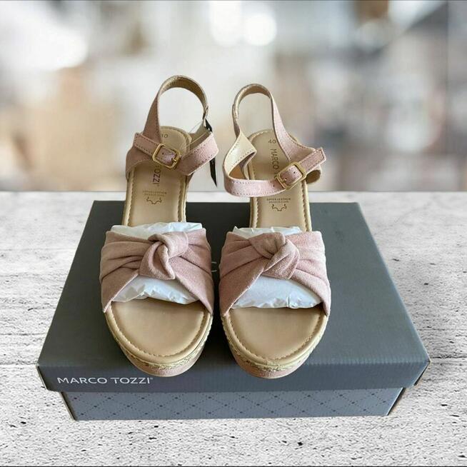 Oryginalne damskie espadryle Marco Tozzi. EU 40