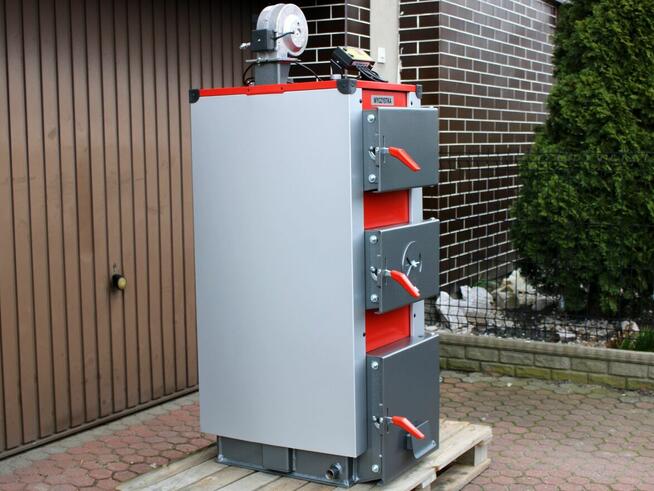 Tradycyjny kocioł piec 50kW do400m2 na drewno i węgiel