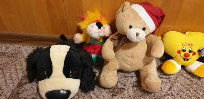 Pluszaki, maskotki z lat 90-tych (14 sztuk)