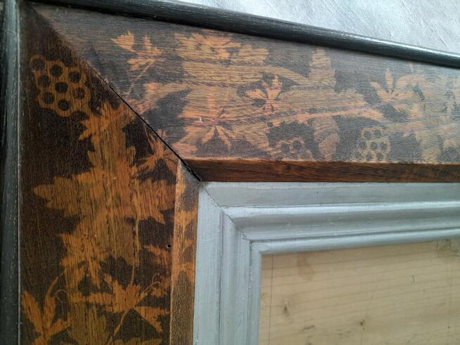 Ramko drewniane do obrazu z 1941 r pięknie zdobiona