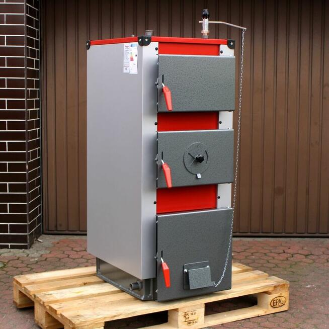 Tradycyjny kocioł piec 50kW do400m2 na drewno i węgiel