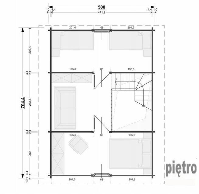 Działka ROD z dwupoziomowym domkiem w Warszawie