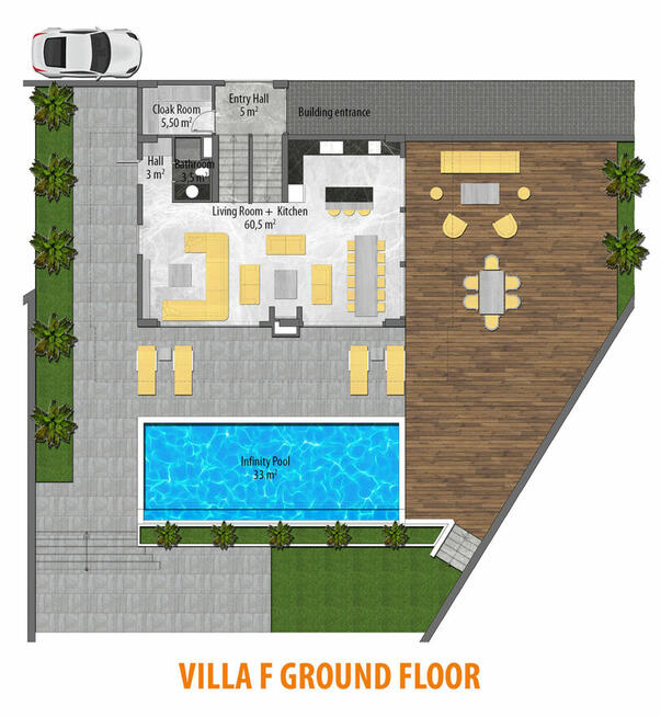 Kompleks willi w dzielnicy Tepe w Alanyi TURCJA