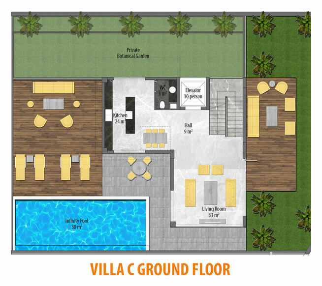 Kompleks willi w dzielnicy Tepe w Alanyi TURCJA