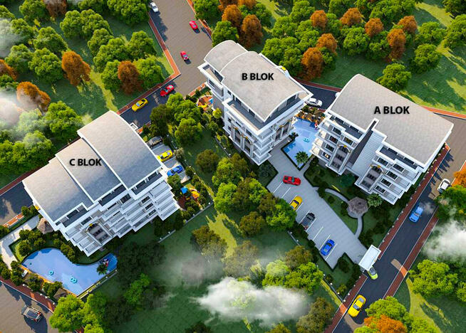 Komfortowe apartamenty w Oba w Alanyi TURCJA