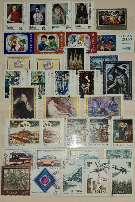 Klaser ze Znaczkami PRL 1950-1990r Starocia