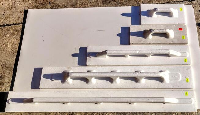 PACA STYROPIANOWA SCHED–POL KĄTOWA SKOŚNA z Filcem Gumą 8x34