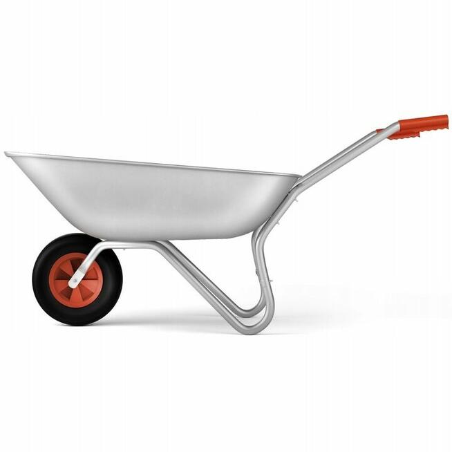 Taczka ogrodowa budowlana HIGHER 120L: Wygodny i Bezpieczny