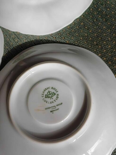 ROSENTHAL CLASSIC rose-porcelanowy spodek