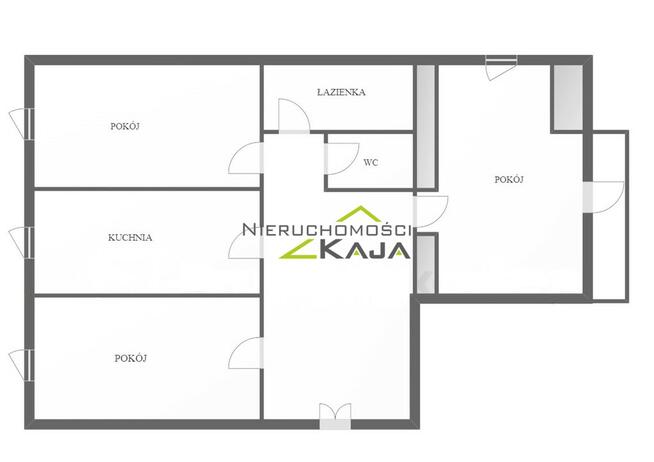 os. Łużyckie, mieszkanie 3-pokojowe