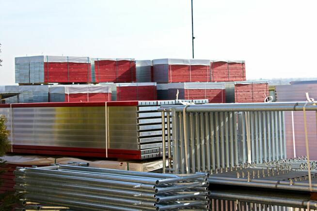 102m2 NOWE RUSZTOWANIE RAMOWE FASADOWE STALOWE