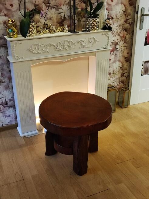 Stolik / Lite Drewno / Dąb / Art Deco