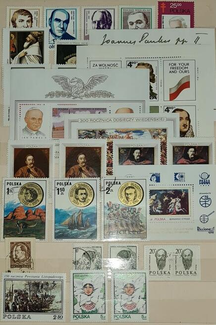 Klaser ze Znaczkami PRL 1950-1990r Starocia