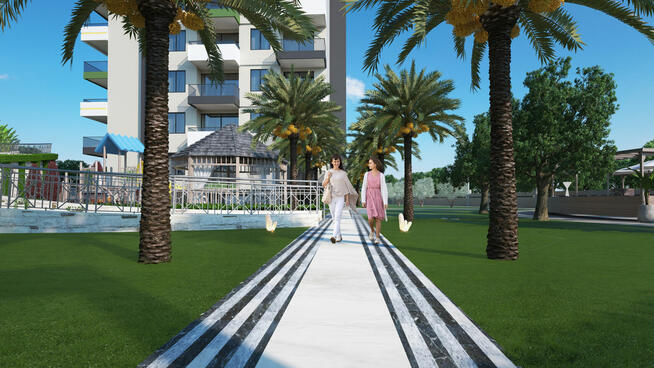 Mieszkania w kompleksie w Demirtaş w Alanyi TURCJA