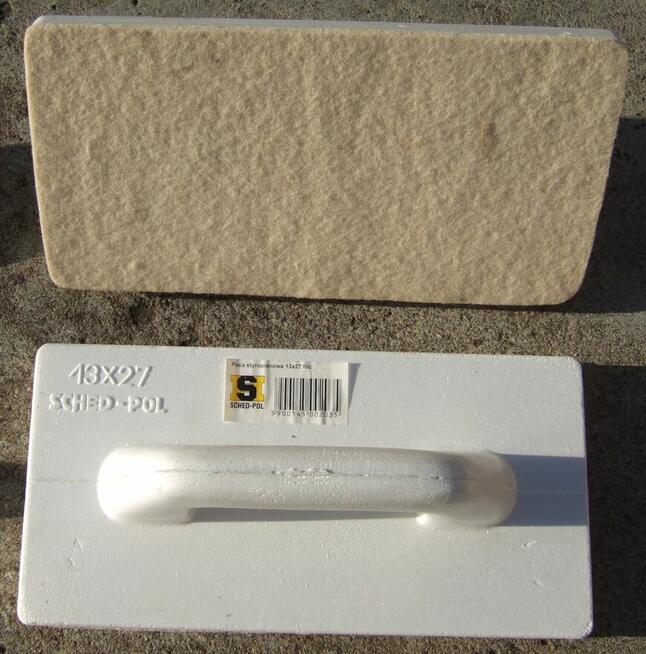 PACA STYROPIANOWA SCHED–POL KĄTOWA SKOŚNA z Filcem Gumą 8x34